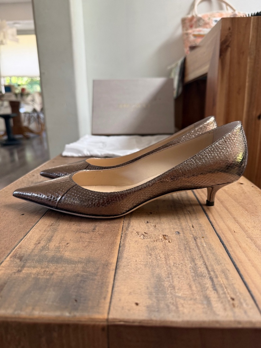 Jimmy Choo kitten heels
